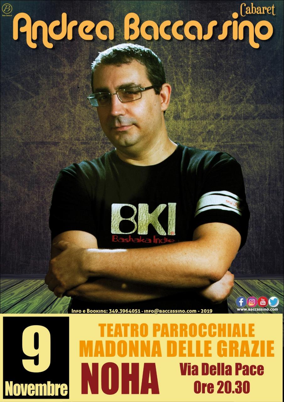 A Noha Andrea Baccassino per una serata di beneficenza A Noha Andrea Baccassino per una serata di beneficenza