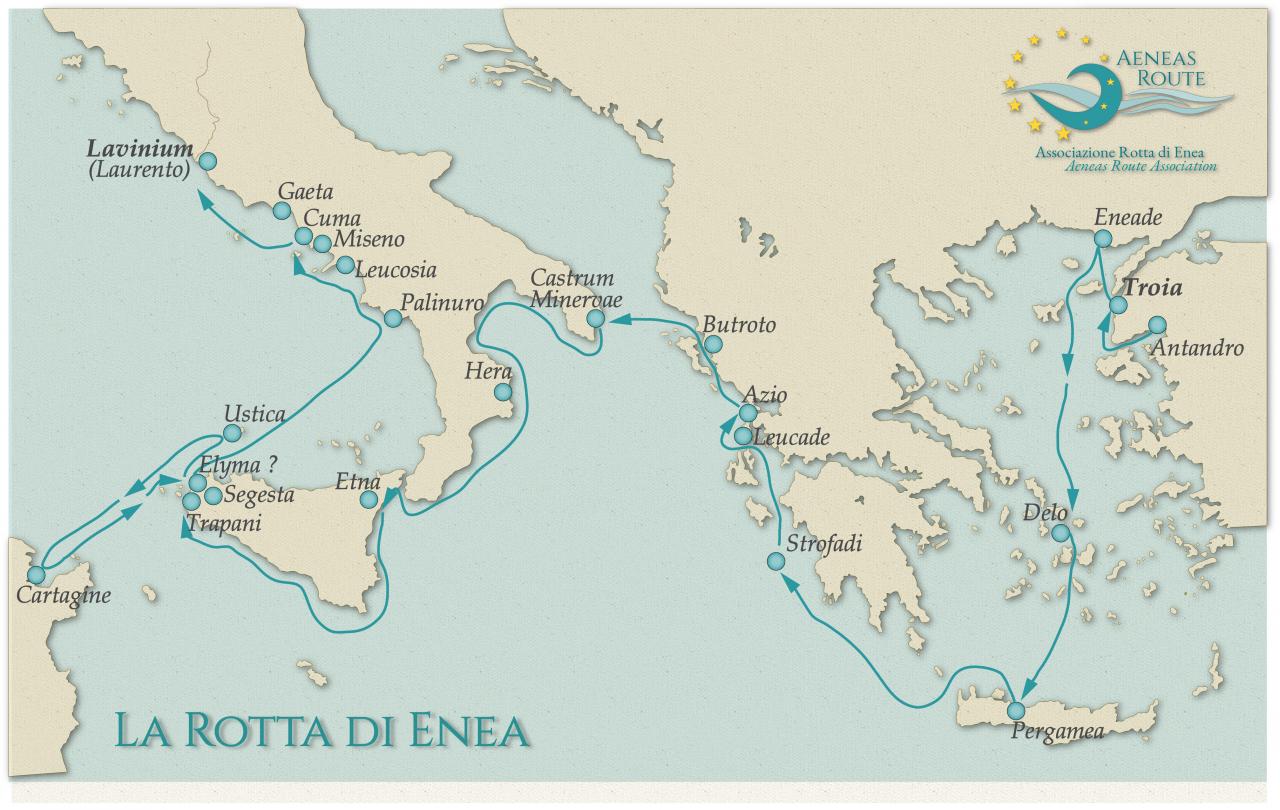 Alla ricerca della “Rotta di Enea”