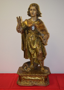 Torna a Galatone la statua di San Vito rubata nel 1981