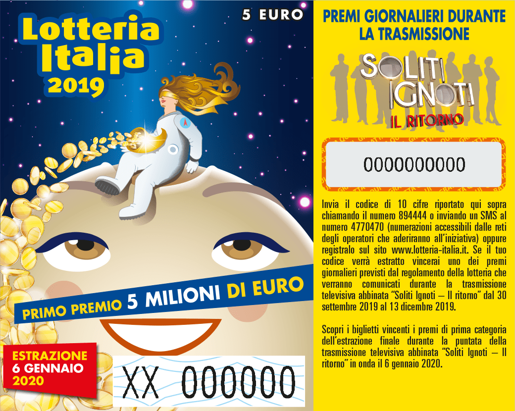 Lotteria Italia, a Lecce venduti 47000 biglietti in meno