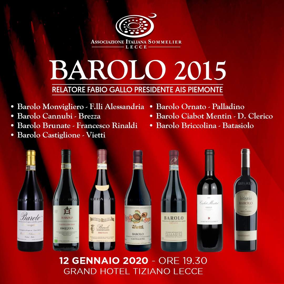 A Lecce sua maestà il “Barolo 2015” A Lecce sua maestà il “Barolo 2015”