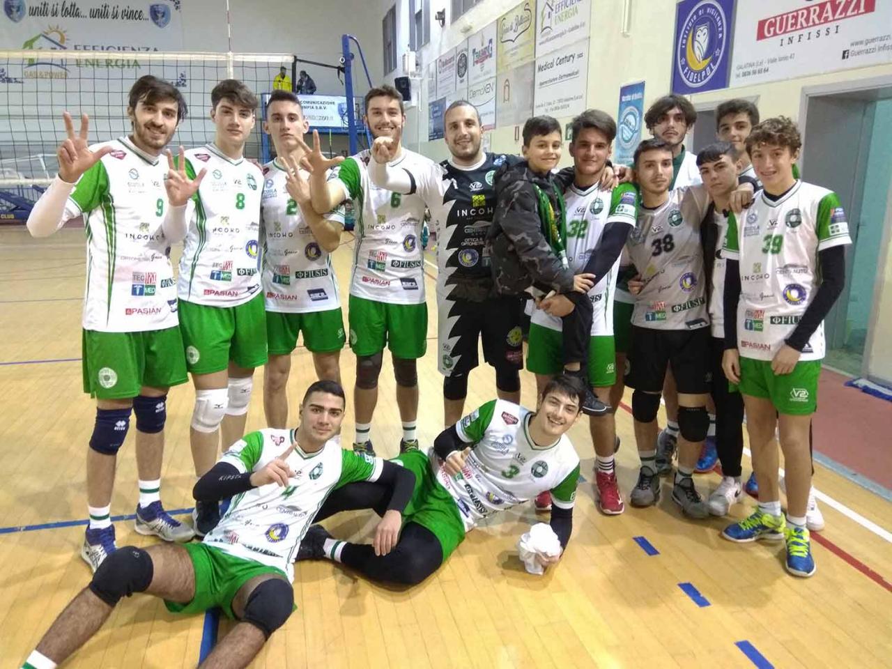Showy Boys Galatina campione d'inverno Showy Boys Galatina campione d'inverno