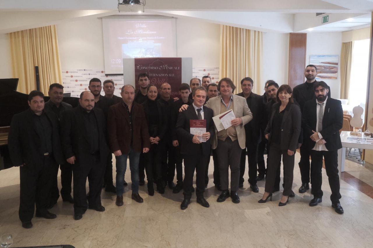I vincitori del V Concorso Musicale Internazionale “Villa La Meridiana”