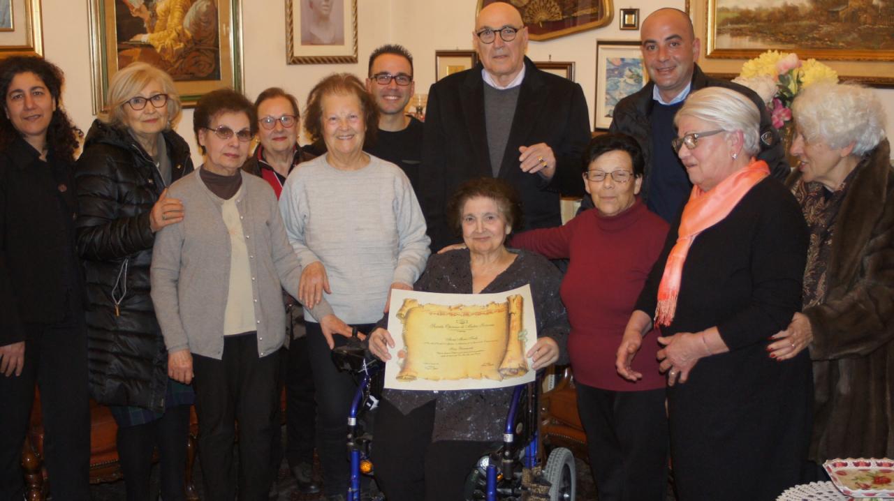 Gilda Turlo socia onoraria della Società Operaia