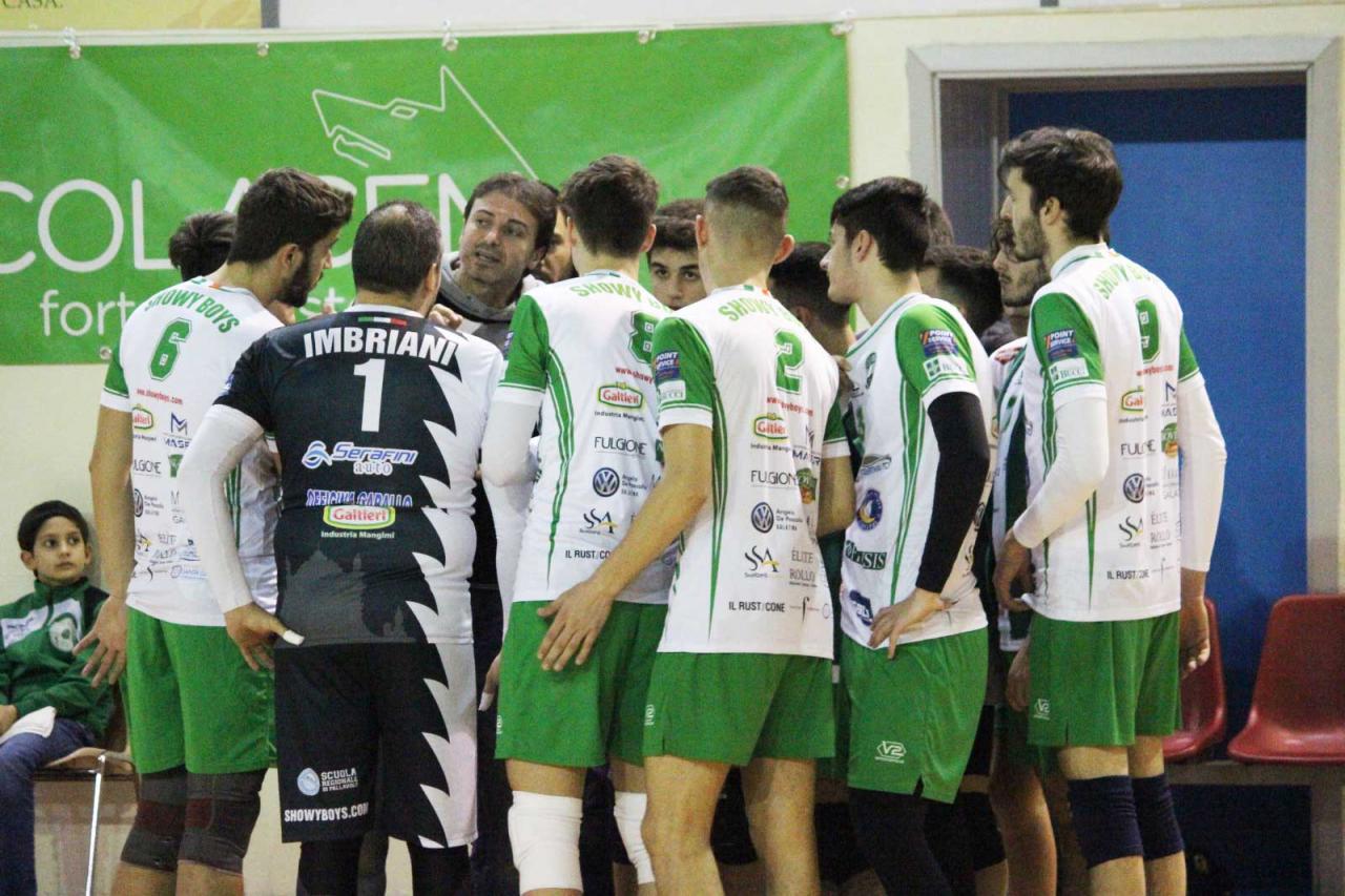 Showy a punteggio pieno contro la Pallavolo Marittima Showy a punteggio pieno contro la Pallavolo Marittima