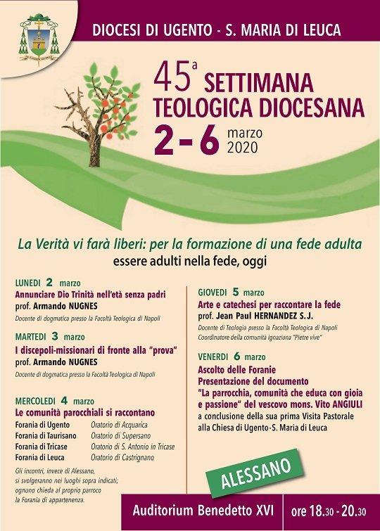 “La Verità vi farà liberi:per la formazione di una fede adulta, essere adulti nella fede,oggi”