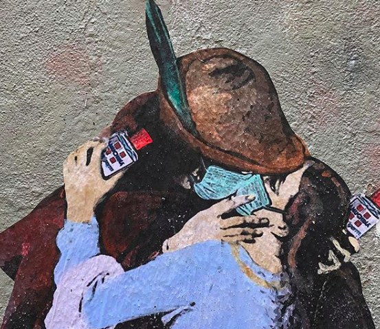 L'amore al tempo del coronavirus (cit.) L'amore al tempo del coronavirus (cit.)