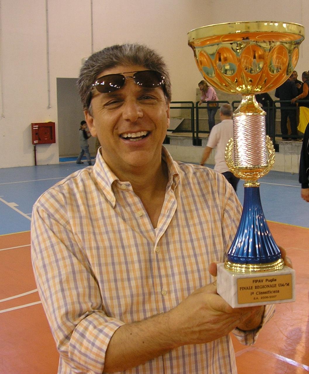 Corrado Panico, un presidente con la febbre del volley