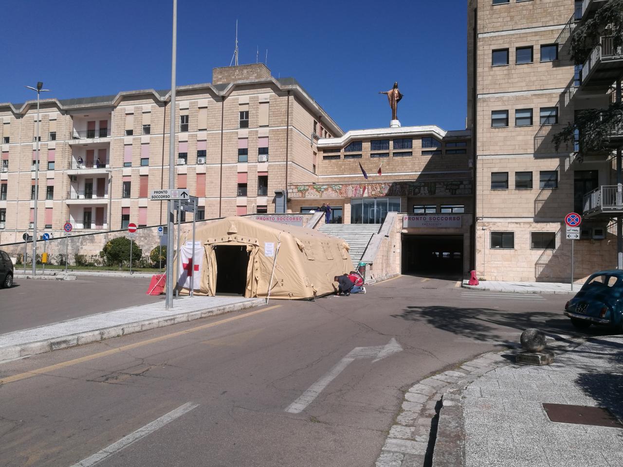 L'ospedale 'Santa Caterina Novella' di Galatina è nella rete Covid