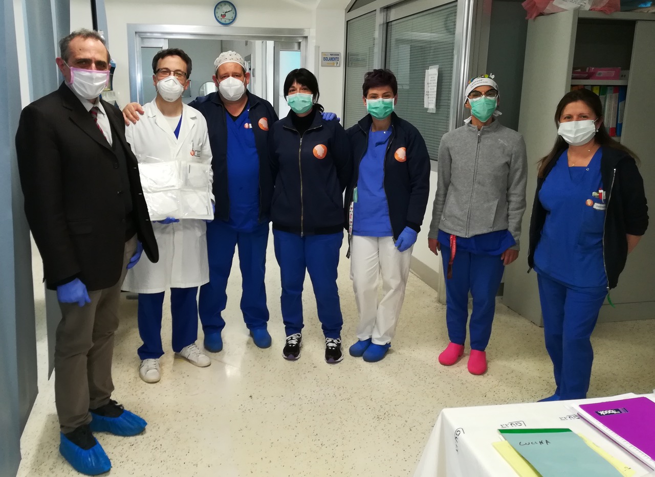 Mille mascherine dall'Ordine dei Medici anche al Pronto Soccorso di Galatina