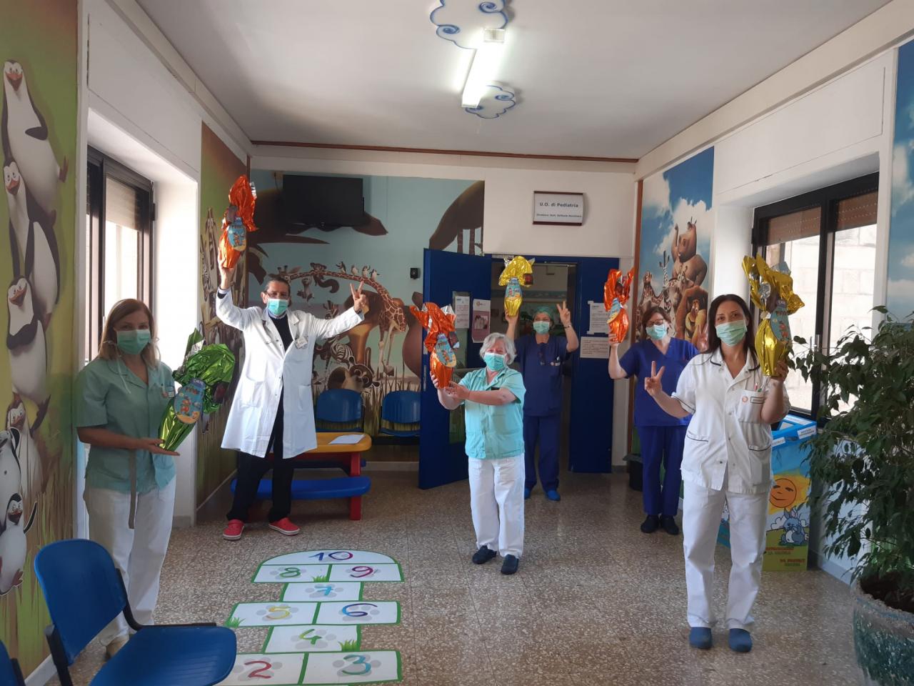 Consegnati i Pasqualotti in Pediatria a Galatina e finanziata la Bimbulanza