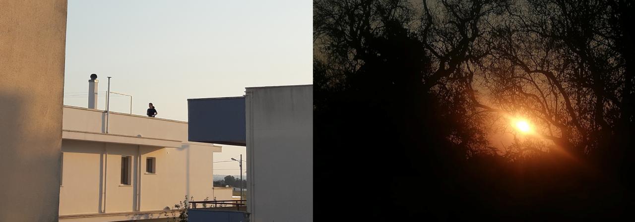 Ai tetti, nuovi spazi di libertà, e ai tramonti senza mare Ai tetti, nuovi spazi di libertà, e ai tramonti senza mare