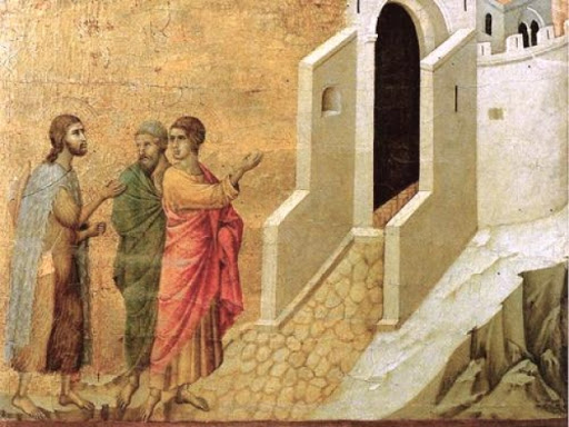 "I loro occhi erano incapaci di riconoscerlo" "I loro occhi erano incapaci di riconoscerlo"