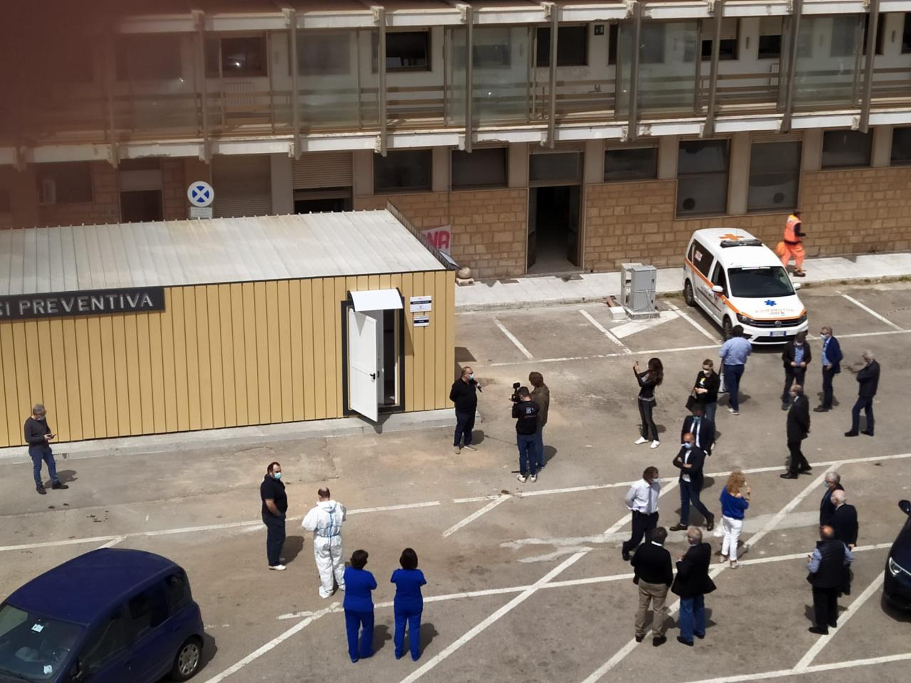 "Controllate l'installazione dell'Unità Diagnosi Preventiva" "Controllate l'installazione dell'Unità Diagnosi Preventiva"