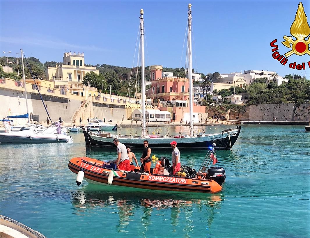 Recuperato nelle acque di Tricase il corpo del sub ventottenne disperso da ieri