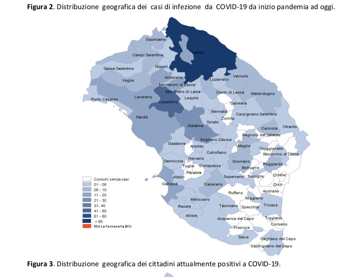 COVID-19. Fra le persone attualmente residenti a Galatina non ci sono più contagiati