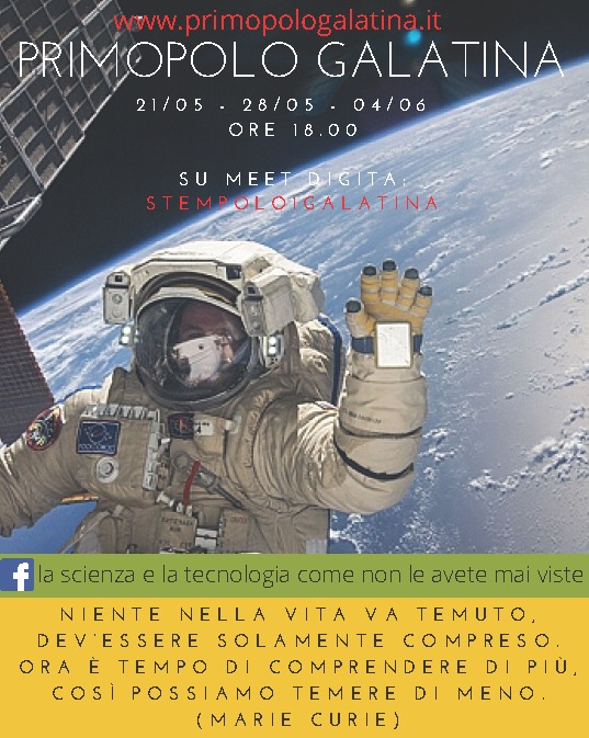 Laura De Lorenzis, ingegnere musicista, in collegamento da Zurigo con gli studenti del Polo 1 di Galatina