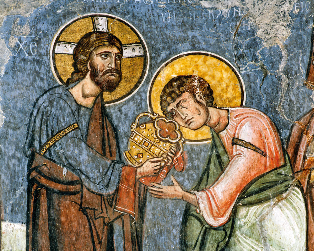 "Chi mangia la mia carne e beve il mio sangue ha la vita eterna" "Chi mangia la mia carne e beve il mio sangue ha la vita eterna"