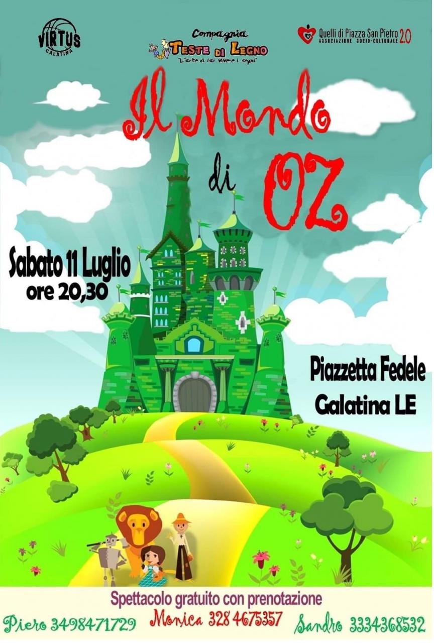“Il mondo di Oz” a Galatina