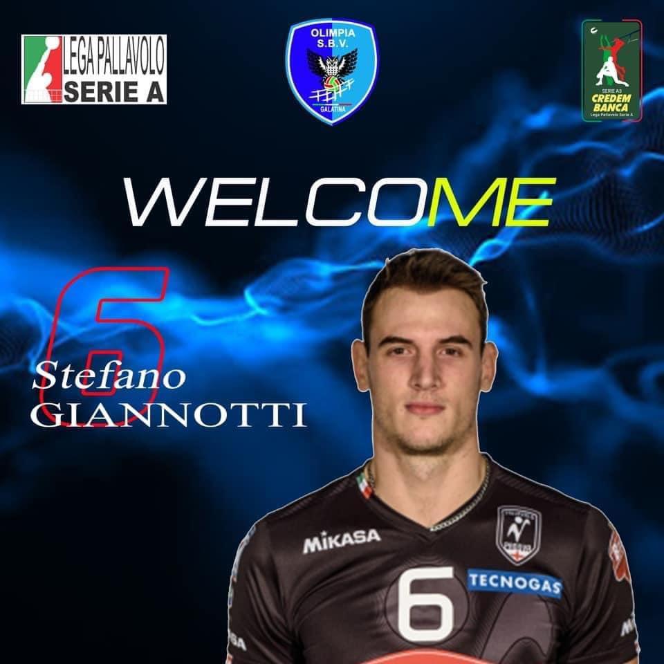 Stefano Giannotti in A3 con la Olimpia SBV Galatina Stefano Giannotti in A3 con la Olimpia SBV Galatina