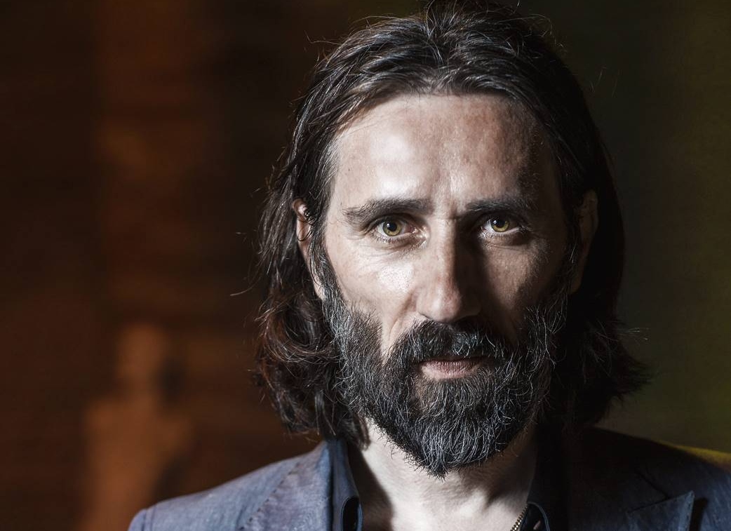 Cristiano Godano frontman dei Marlene Kuntz al Museo del Negramaro di Guagnano Cristiano Godano frontman dei Marlene Kuntz al Museo del Negramaro di Guagnano