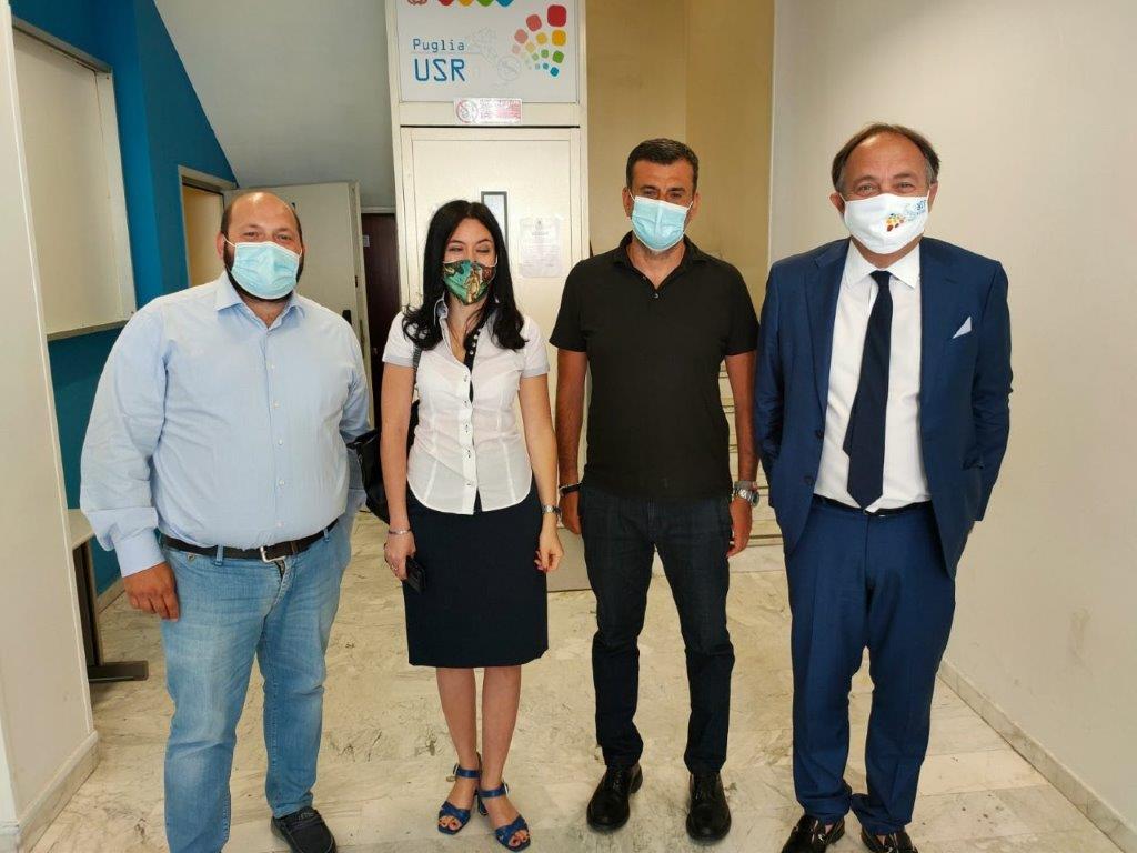 Minerva incontra Azzolina e le chiede risorse aggiuntive per le scuole pugliesi