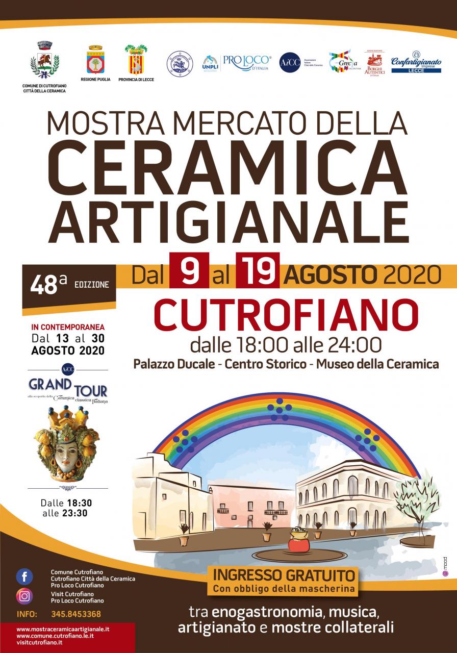 Ritorna l’appuntamento annuale con la Mostra Mercato della Ceramica Artigianale di Cutrofiano Ritorna l’appuntamento annuale con la Mostra Mercato della Ceramica Artigianale di Cutrofiano