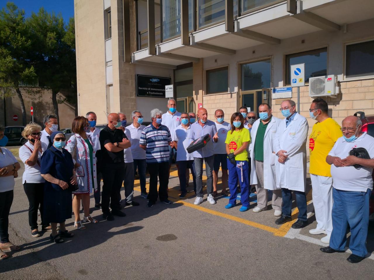 Donato un saldatore portatile automatico alla Sezione Immunotrasfusionale dell’Ospedale di Galatina 