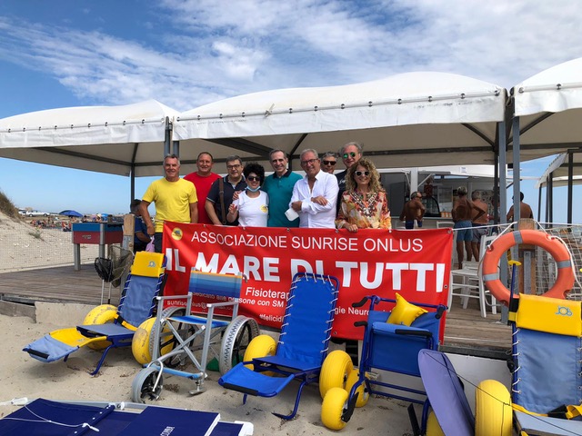 L'Ordine dei Medici con Sunrise onlus per &quot;Il mare di tutti&quot;