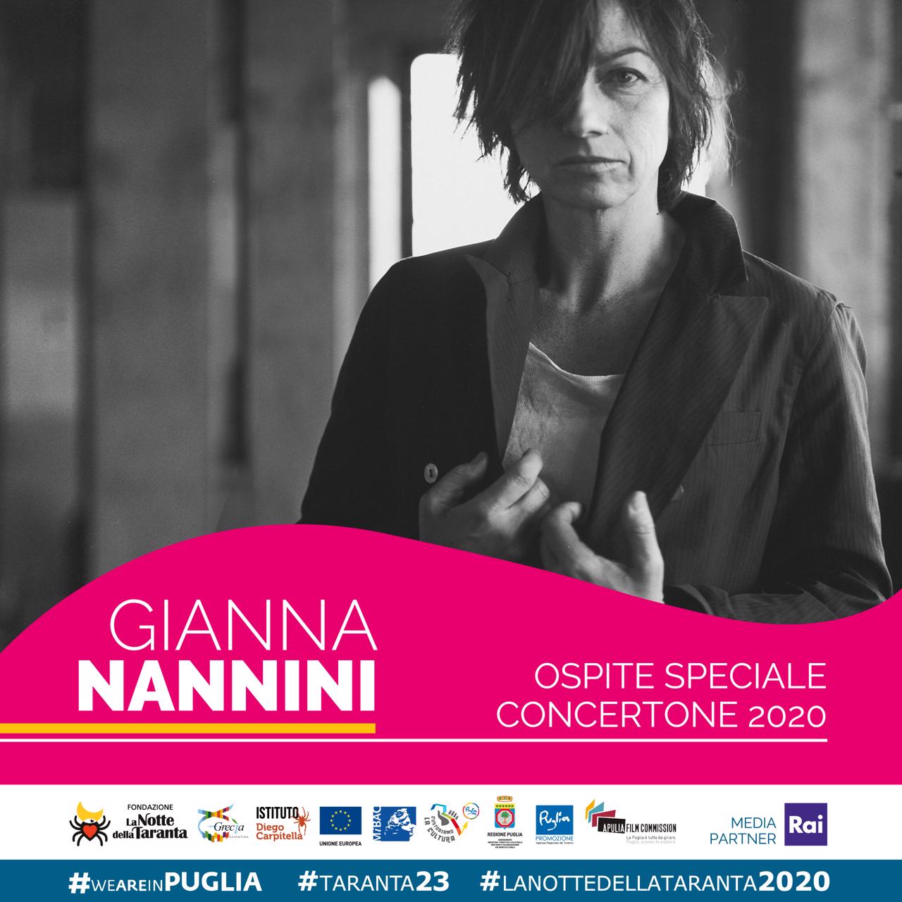 Gianna Nannini a 'La Notte della Taranta 2020'
