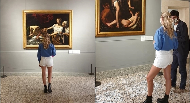 Chiara Ferragni a Palazzo Barberini 