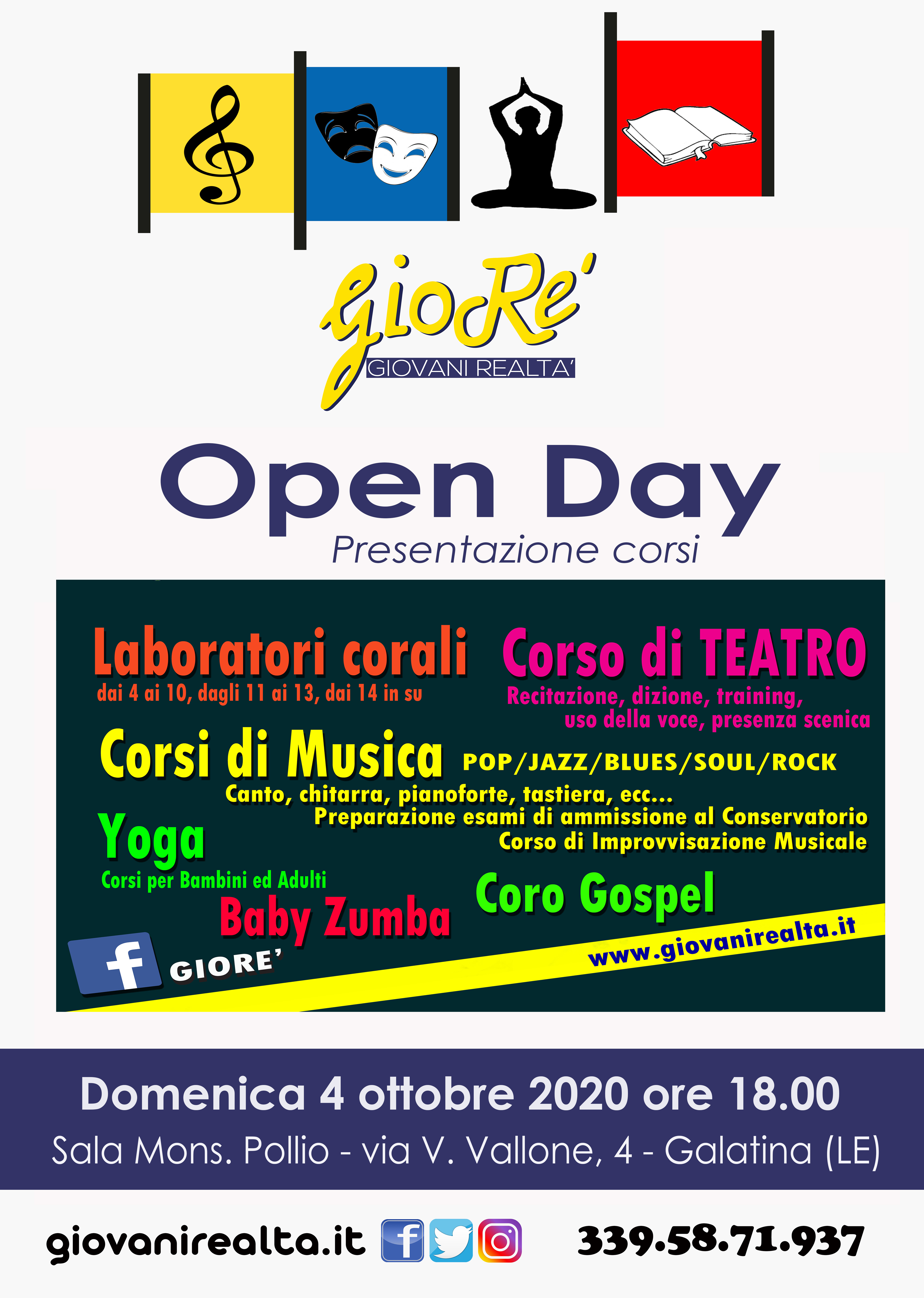 Un incontro con tutti i docenti dei corsi GioRè Un incontro con tutti i docenti dei corsi GioRè