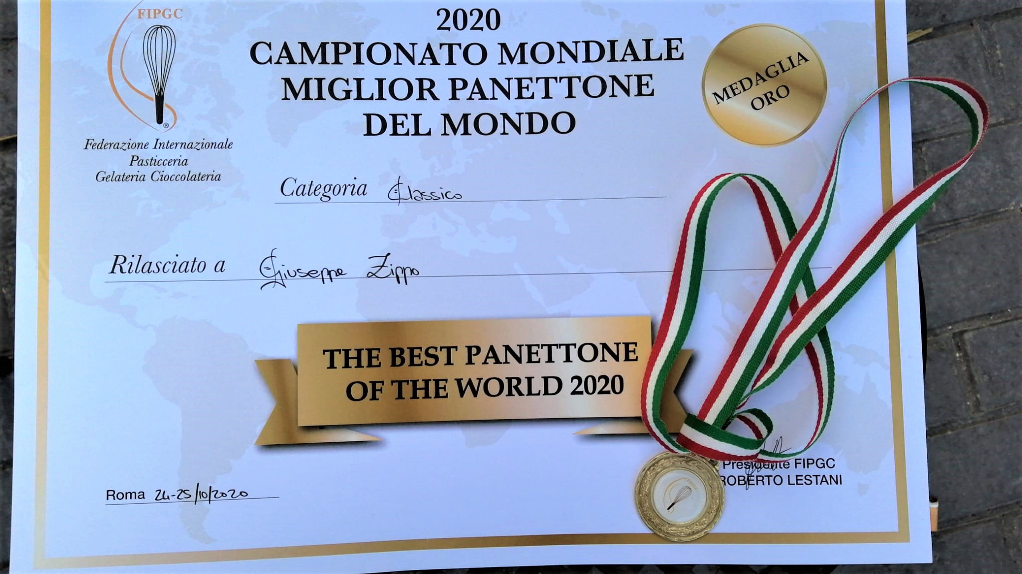 È fatto nel Salento il miglior panettone del mondo
