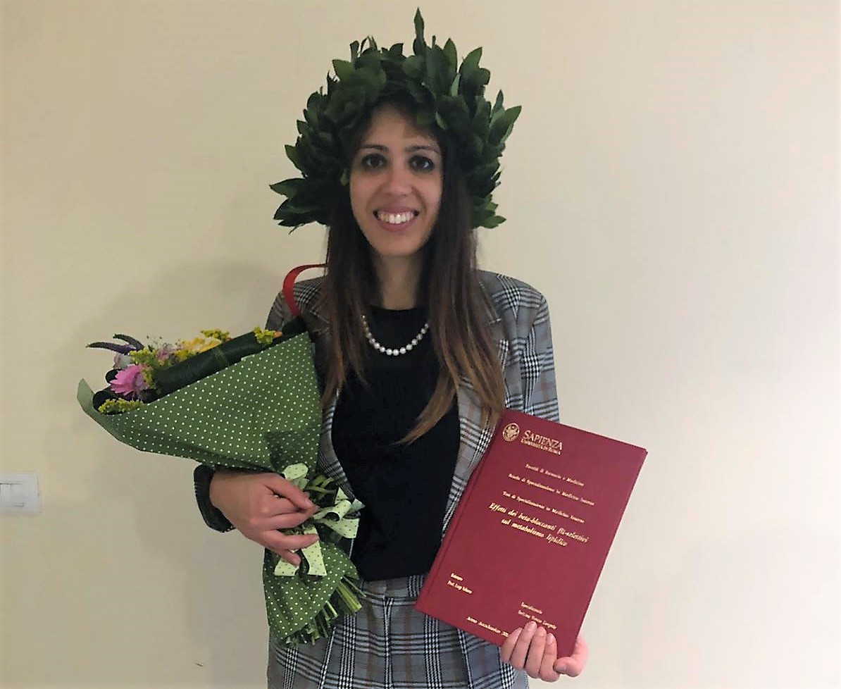 Viviana Congedo si è specializzata con lode in Medicina Interna Viviana Congedo si è specializzata con lode in Medicina Interna
