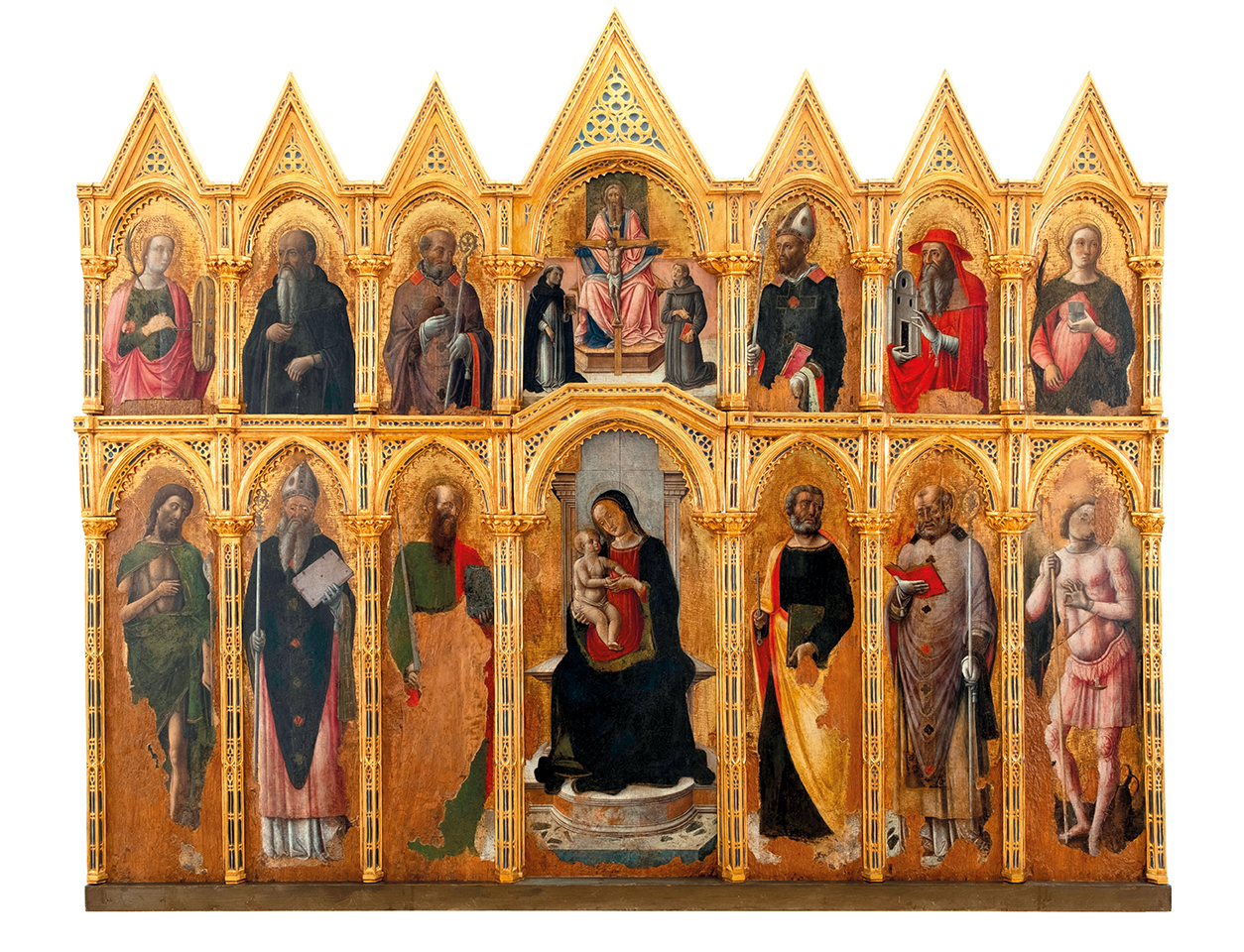 Al Museo Castromediano porte virtualmente aperte anche sul polittico di Galatina