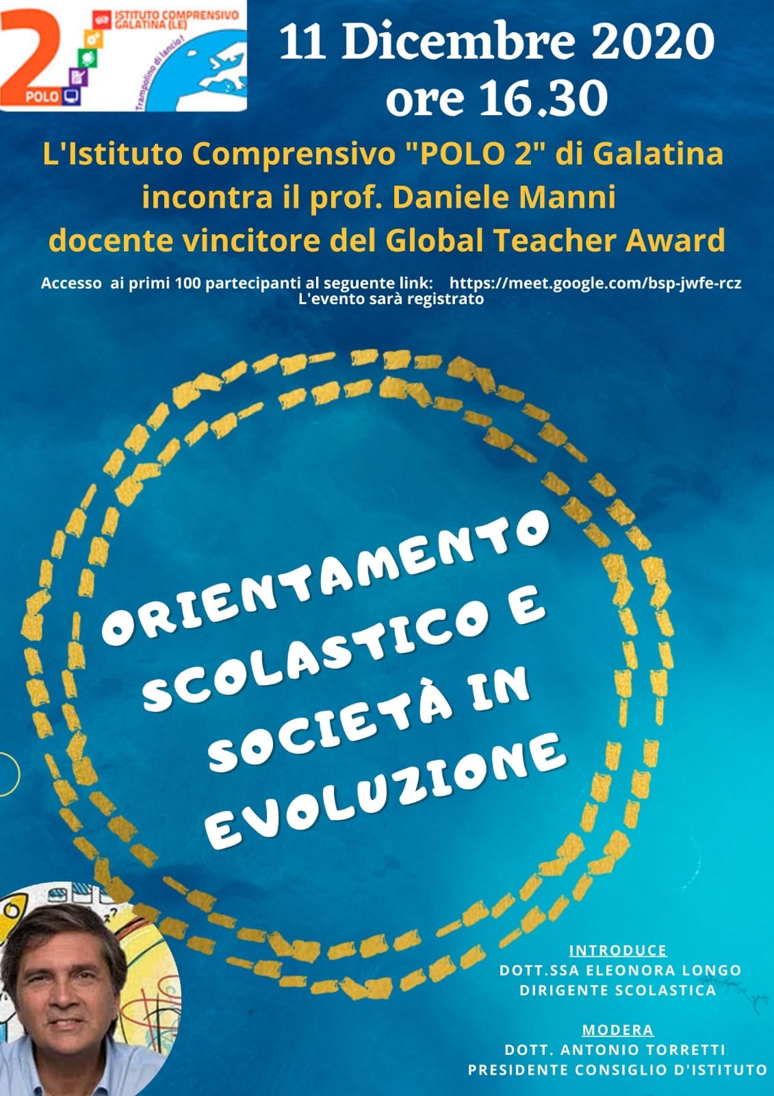 Daniele Manni al Polo 2 di Galatina in un confronto virtuale