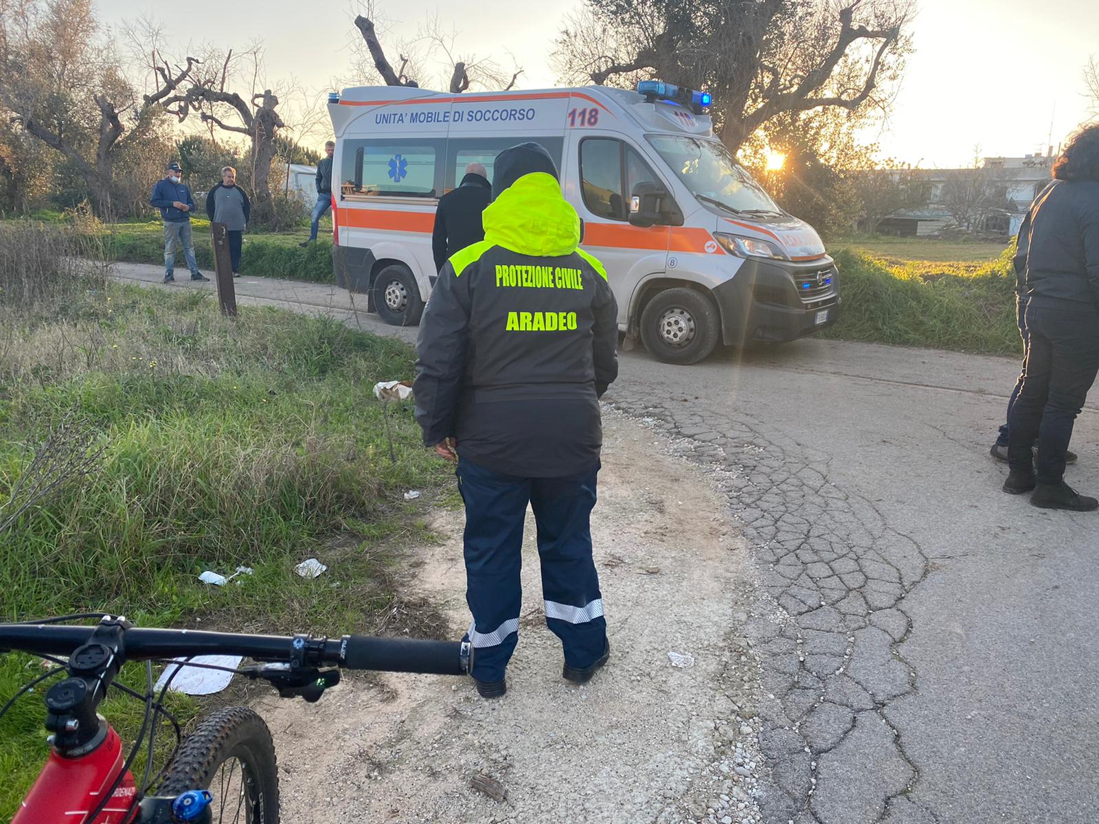 Ritrovata l'anziana di Aradeo che da ieri mancava da casa