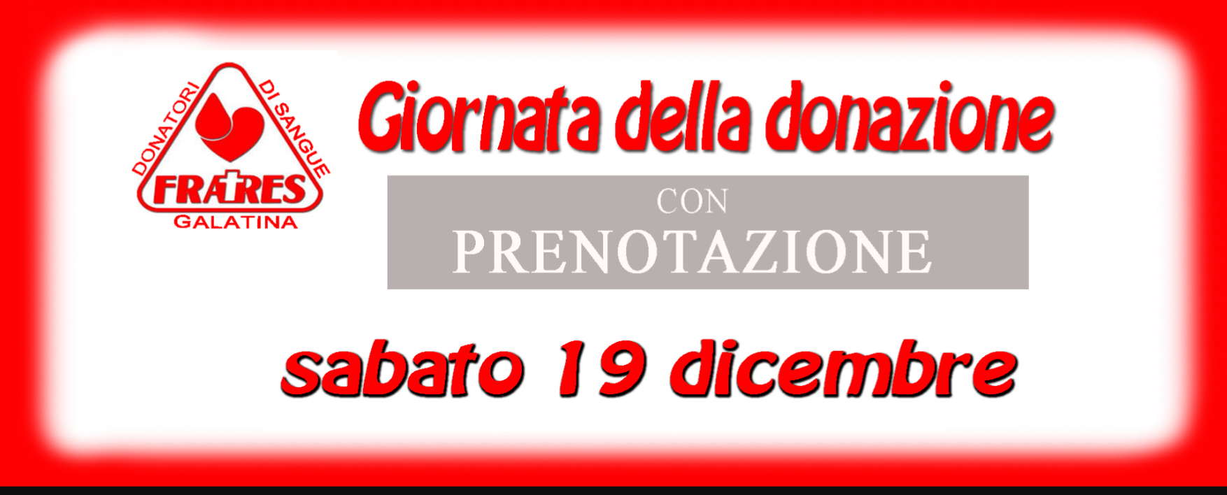 Donare il sangue a Galatina in sicurezza con la Fratres