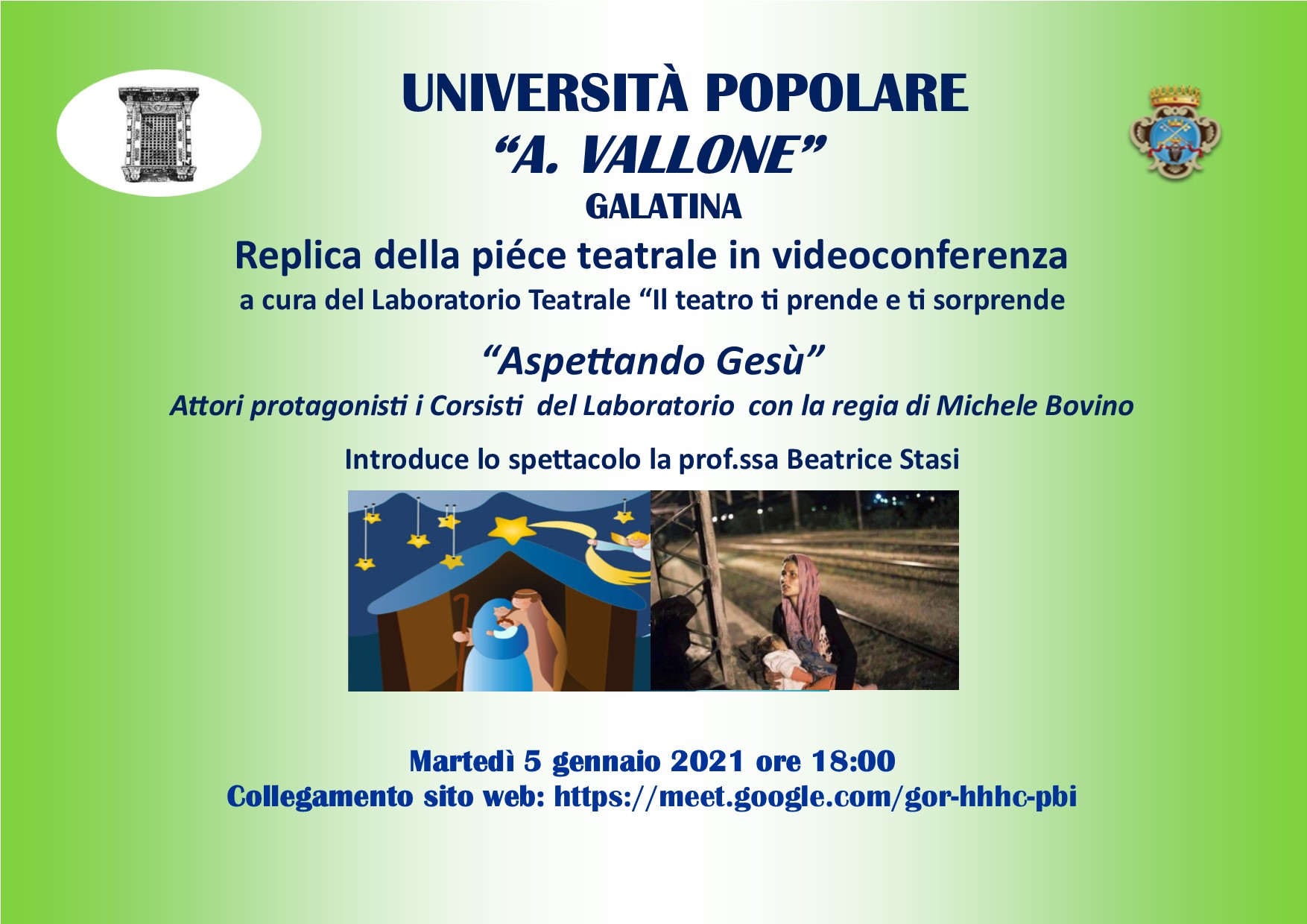 “Aspettando Gesù”, oggi si replica “Aspettando Gesù”, oggi si replica