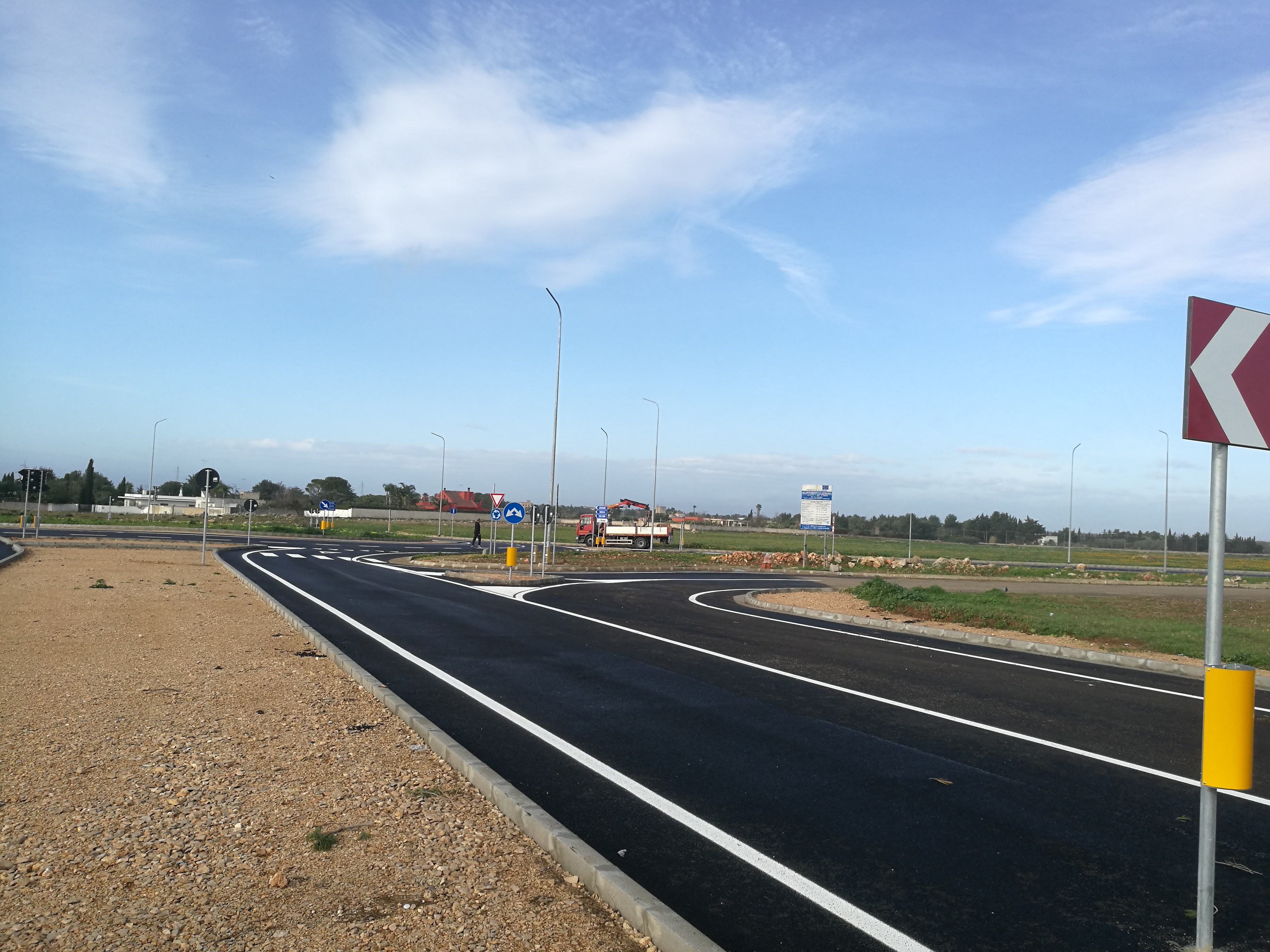 Sistemata la segnaletica verticale della tangenziale ovest di Galatina