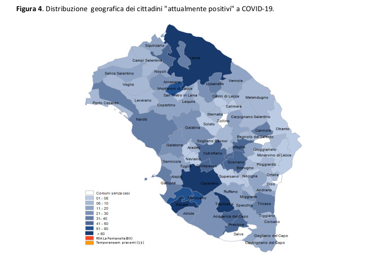 COVID-19. Cresce il numero dei galatinesi attualmente positivi (30)