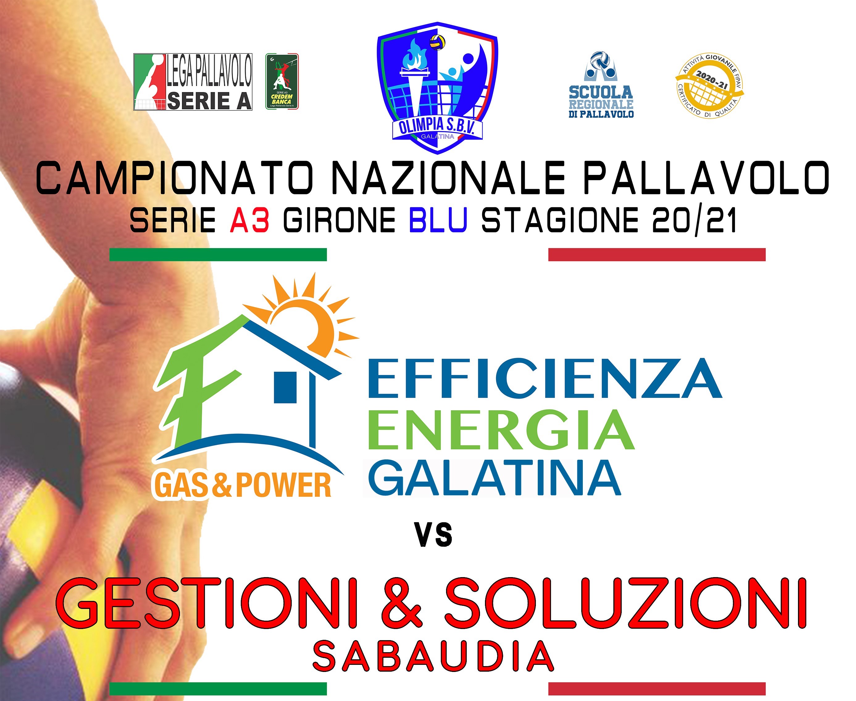 Contro Sabaudia l'impegno casalingo di Efficienza Energia Galatina Contro Sabaudia l'impegno casalingo di Efficienza Energia Galatina
