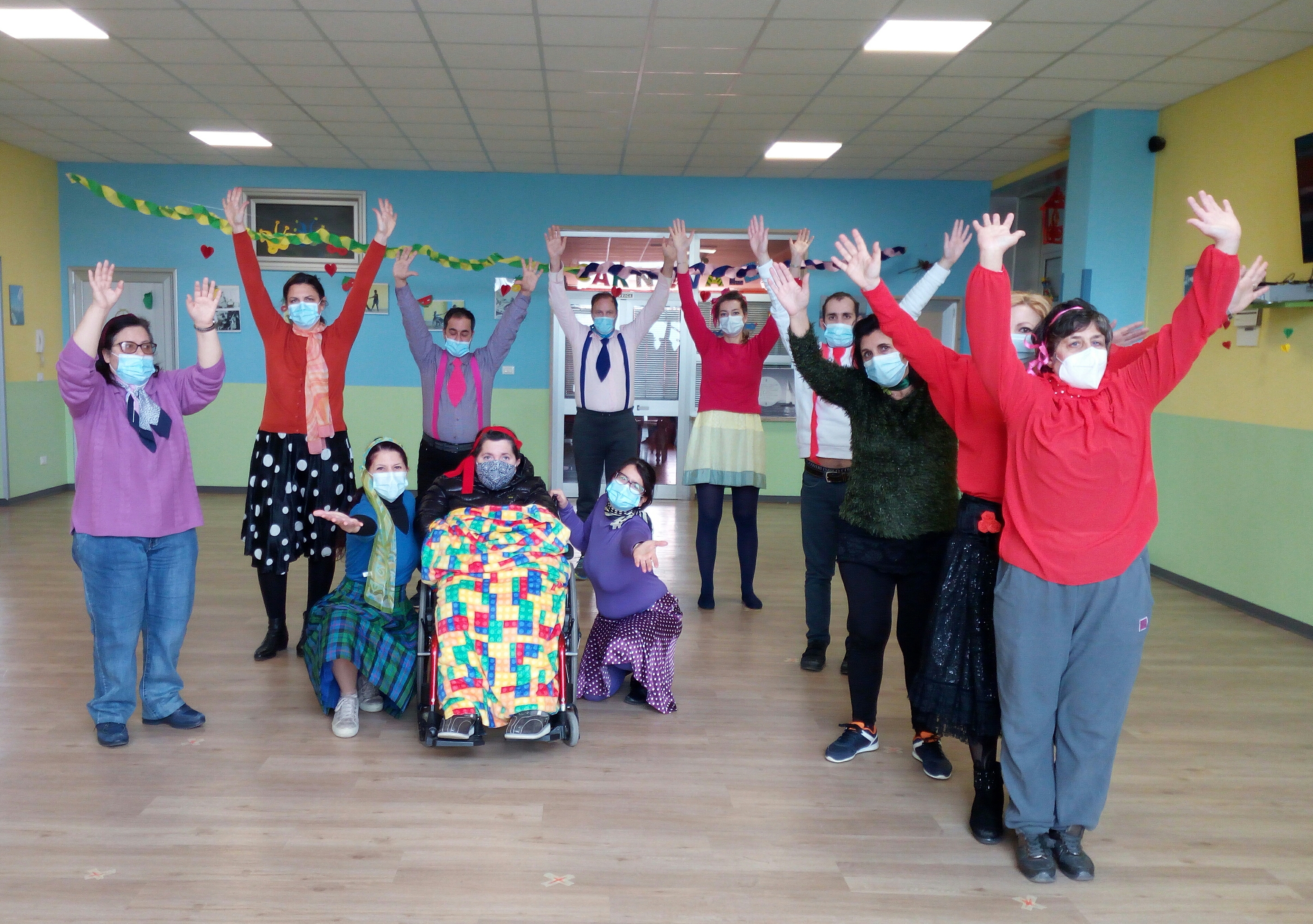 Un lavoro gioiosamente serio per festeggiare il carnevale nonostante tutto