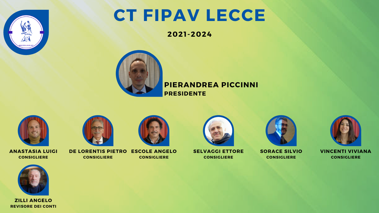 Il galatinese Piero De Lorentis nel Comitato Territoriale FIPAV Lecce Il galatinese Piero De Lorentis nel Comitato Territoriale FIPAV Lecce