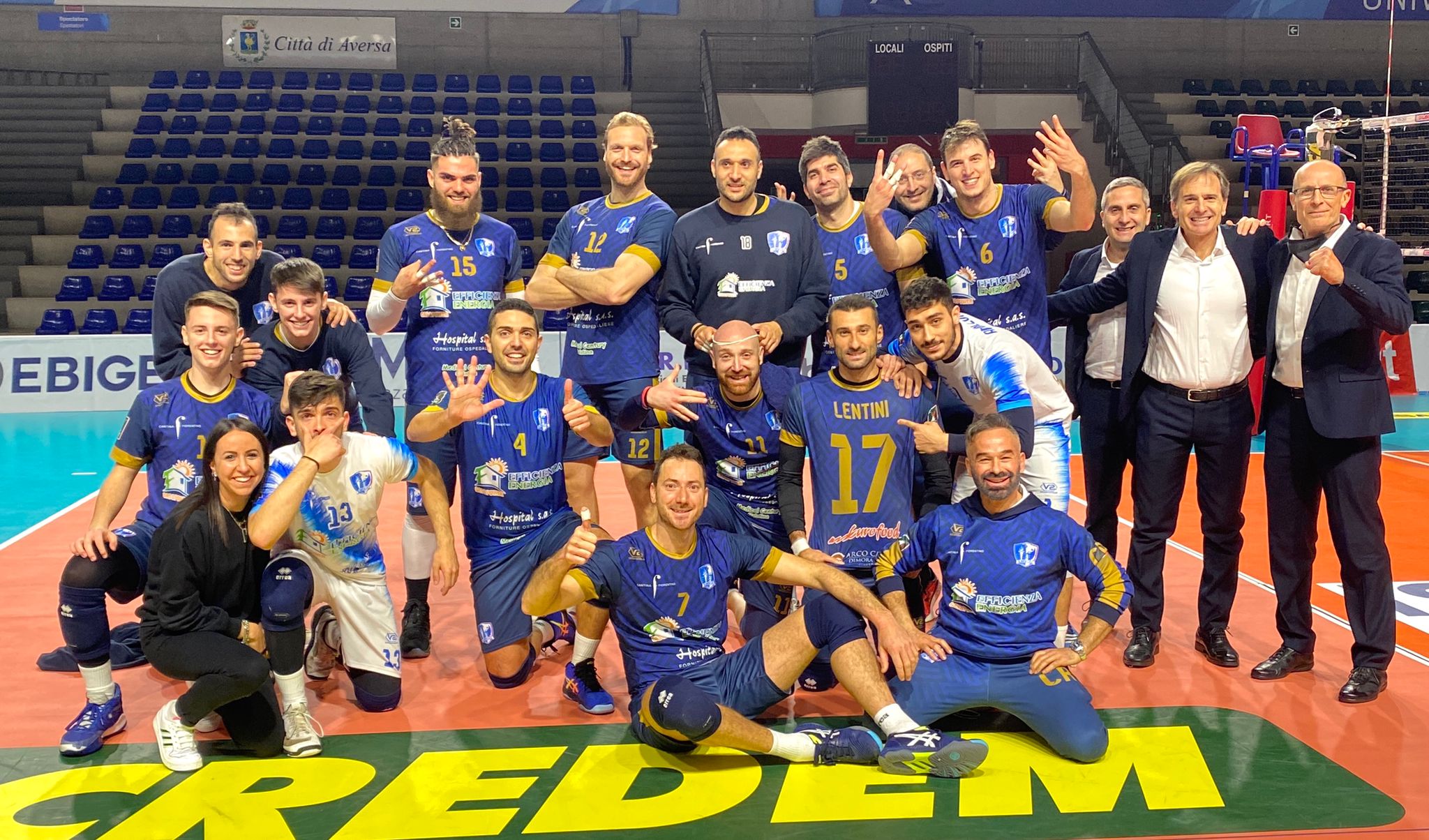 Contro l'Aversa 17ma vittoria di Efficienza Energia Galatina Contro l'Aversa 17ma vittoria di Efficienza Energia Galatina
