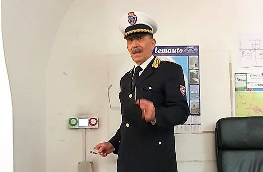 Giuseppe Notaro, vigile gentile, va in pensione Giuseppe Notaro, vigile gentile, va in pensione