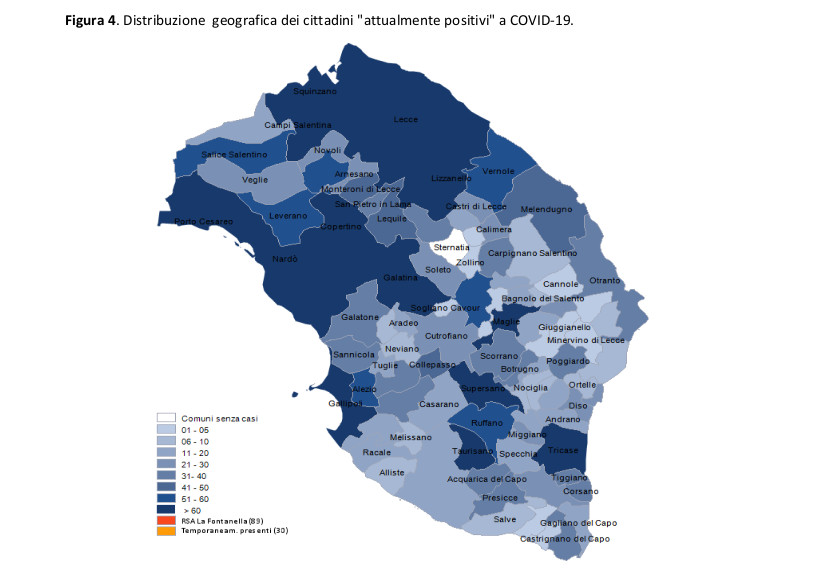 COVID-19. Sono quasi 100 i galatinesi ancora positivi 