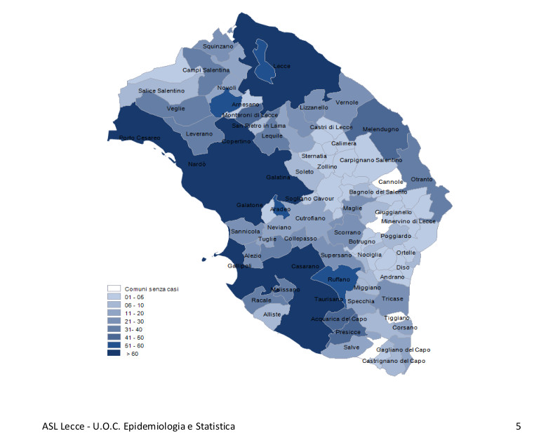 COVID-19. Diventano 82 i galatinesi contagiati dal coronavirus. Fra di essi l'assessore ai Servizi Sociali