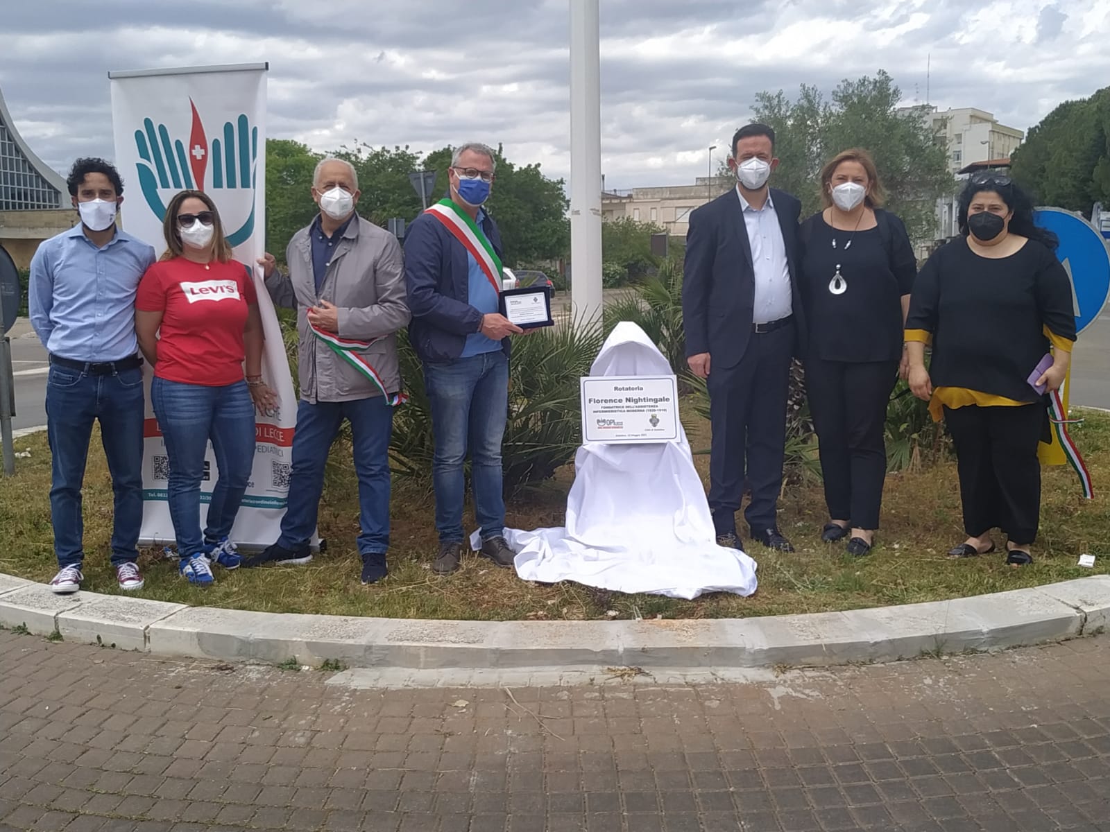 A Galatina intitolata a Florence Nightingale la rotatoria di viale Santa Caterina Novella