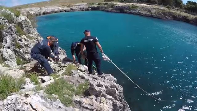 Bonificati i fondali di Porto Badisco